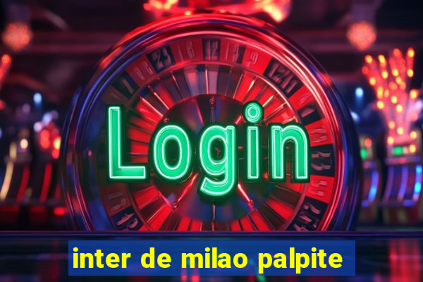 inter de milao palpite